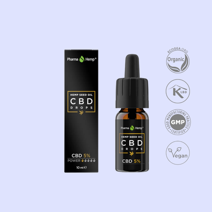 Óleo de CBD Pharma Hemp - 10ml