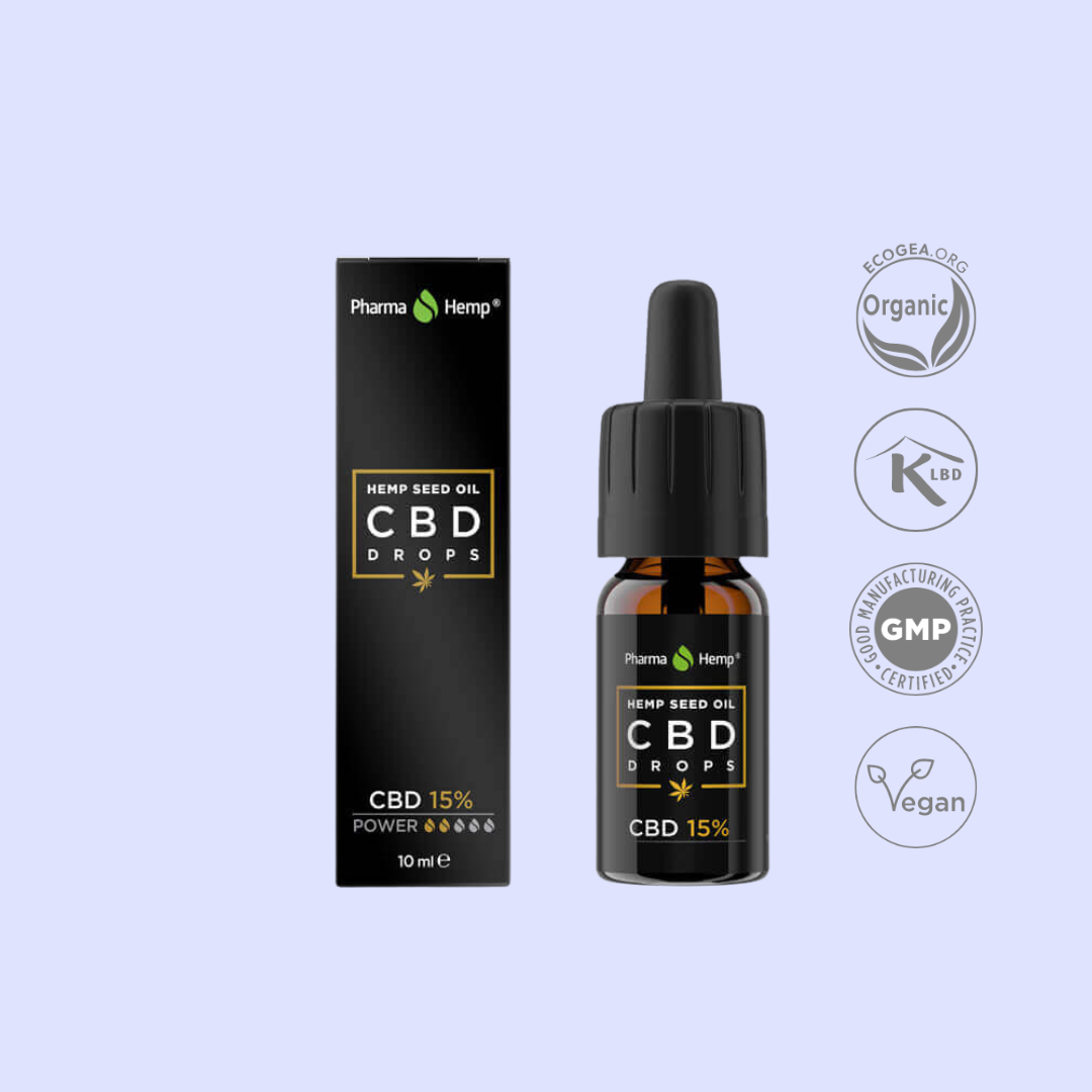 Óleo de CBD Pharma Hemp - 10ml
