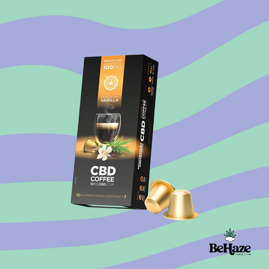 Cápsulas de Café e Baunilha "HaZe" 100mg CBD